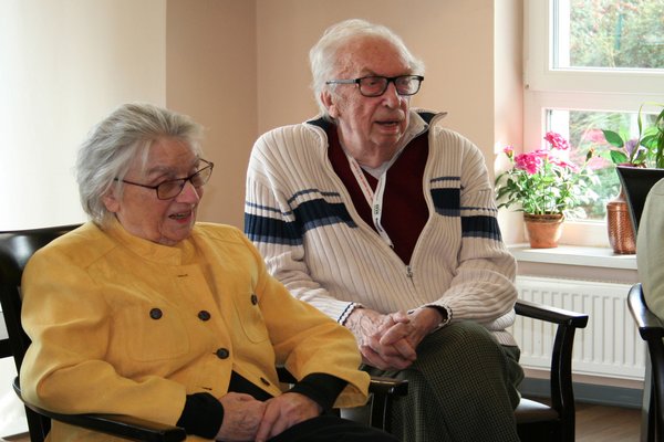 Ehepaar in der Tagespflege im Wohnpark Sophie Scholl