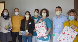 Spendenübergabe der Ossig-Stiftung