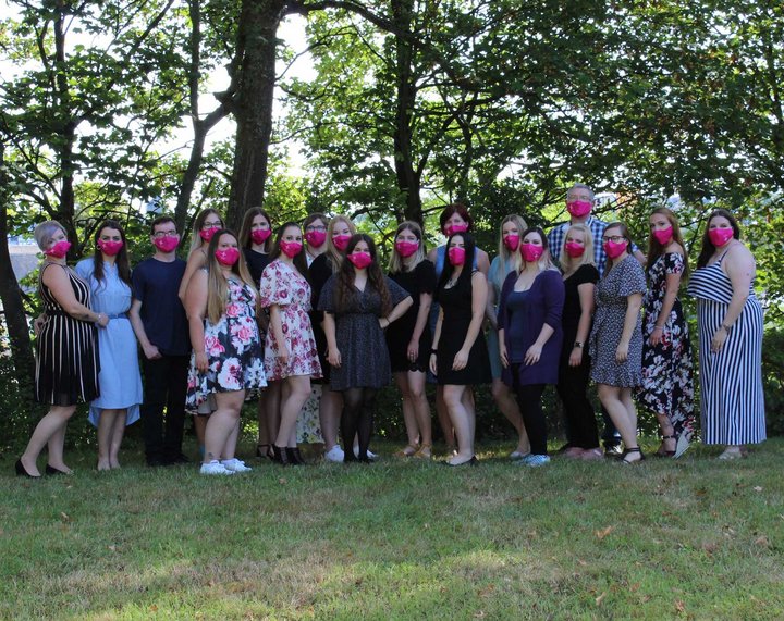 Abschlussbild an der Krankenpflegeschule Hunsrück Klinik