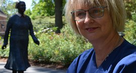 Porträtbild von Frau 