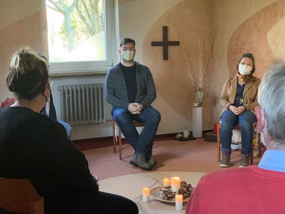 Andacht in der Diakonen-Ausbildung