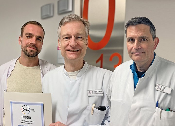 Bild von drei Männern 