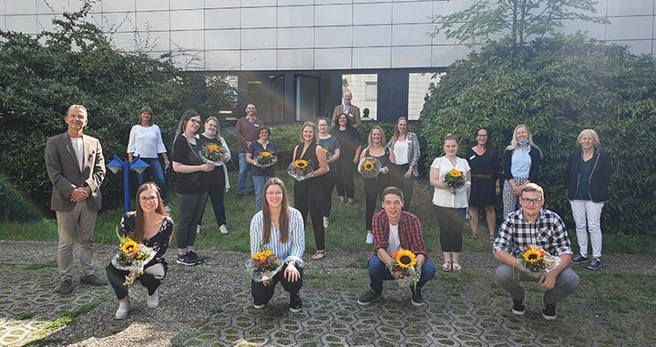 Pflegekräfte-Abschluss Diakonie Klinikum Neunkirchen