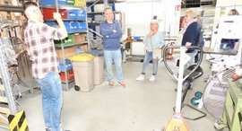 Blick in die Diakonie Werkstatt der Stiftung kreuznacher diakonie in Kirn