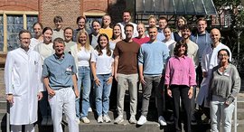 Vertreter der Diakonie Kliniken begrüßen 21 Studierende zu ihrem praktischen Jahr