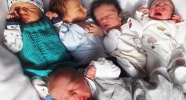 Fünf Weihnachtsbabys an der Hunsrück Klinik Simmern