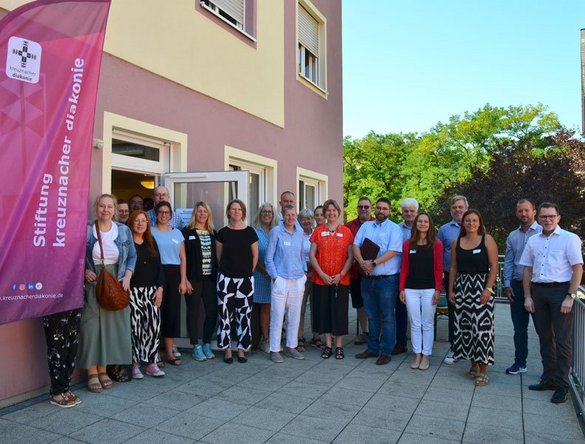 Teilnehmende des Fachtags bezahlbarer Wohnraum der Wohnungslosenhilfe Idar-Oberstein