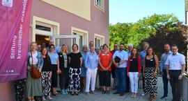 Teilnehmende des Fachtags bezahlbarer Wohnraum der Wohnungslosenhilfe Idar-Oberstein