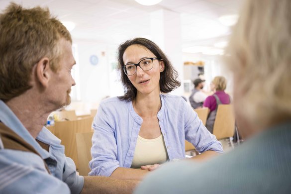 Beratungsgespräch im Tagesaufenthalt Horizont