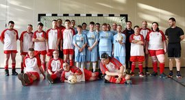 Fussball-Teams des Bodelschwingh Zentrums in Meisenheim