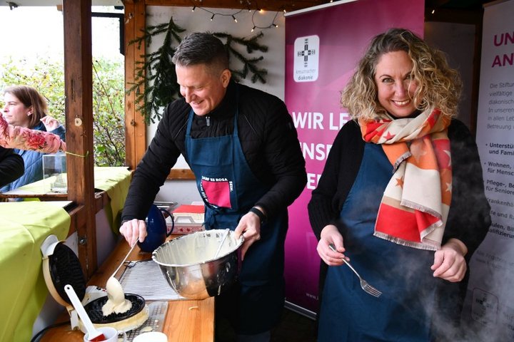 Sven Lange und Bettina Dickes 
