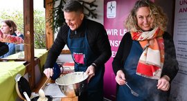 Sven Lange und Bettina Dickes 