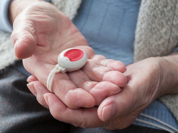 Notrufknopf für Zuhause