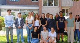 15 Schüler haben beim Projekt Care4Future in der Hunsrück Klinik teilgenommen