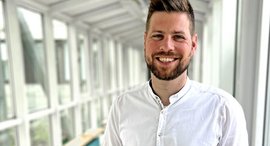 Pflegedirektor Marc Detzler im Diakonie Klinikum Neunkirchen