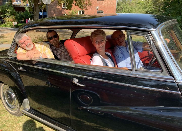 Oldtimer-Treffen am Eugenie Michels Hospiz der Stiftung kreuznacher diakonie