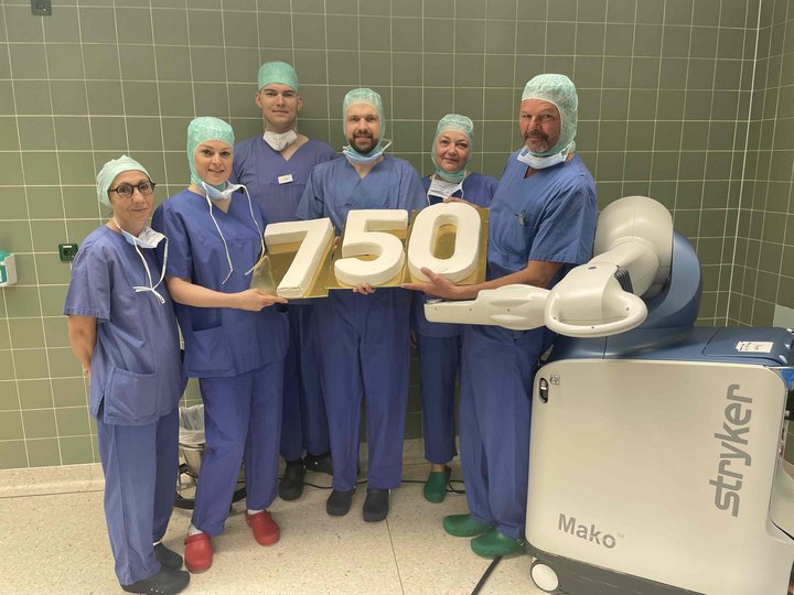 Team der Orthopädie im Diakonie Krankenhaus Bad Kreuznach