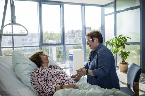 Zimmer im Paul Marien Hospiz